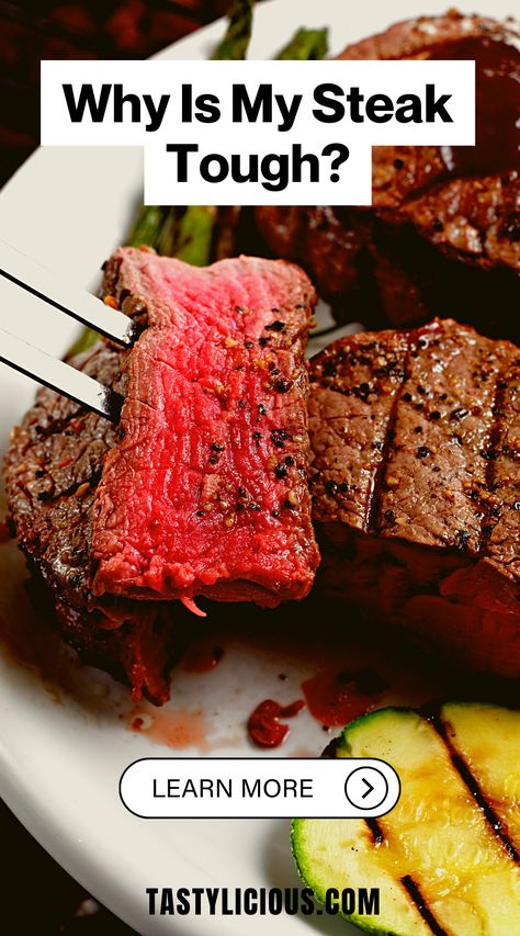 why is my steak tough and chewy | why is my medium rare steak tough | steak tough and chewy | my steak is tough what can i do | why is my ribeye steak tough | keto dinner recipes | healthy lunch ideas | dinner ideas | breakfast ideas | easy healthy dinner recipes How To Cook Tough Steak, Tough Steak Recipes, Ribeye Steak Dinner Ideas, Sizzle Steak, Sandwiches Board, Breakfast Ideas Easy Healthy, Sizzle Steak Recipes, Ways To Cook Steak, Bbq Baked Beans