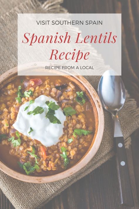 Are you looking for a Nourishing Spanish Lentils Recipe? You can stop searching because we have for you a hearty lentil stew recipe that you must try. This easy lentil recipe is packed with protein both from lentils and the savory chorizo, which gives this Spanish stew a rich and flavourful touch. We encourage you to try the Spanish lentils with chorizo and bring the Spanish flavors into your kitchen in less than one hour. #spanishlentils #lentilsstew #spanishstew #spanishlentilsrecipe #lentils Spanish Lentils, Lentils Stew, Green Lentil Recipes, Ham And Lentil Soup, Spanish Stew, Lentil Stew Recipes, Lentil Recipes Easy, Lentil Recipe, Lentils Recipe