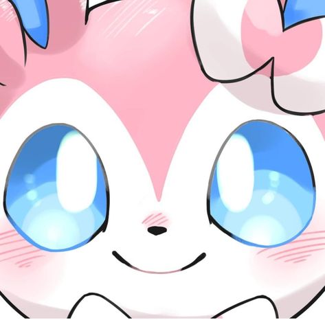 Sylveon Profile Picture, Vaporeon Pfp, Sylveon Pfp, Sylveon Art, Sylveon Pokemon, Eevee Wallpaper, Best Pokemon Ever, Eevee Cute, Pokemon Eeveelutions