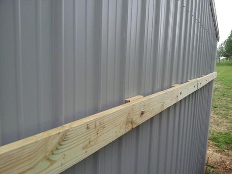 Attaching a lean-to to my shop - Page 2 - Pirate4x4.Com : 4x4 and Off-Road Forum Lean To Off Shed, Diy Pole Barn, Lean To Roof, Lean To Shed Plans, Ranch Ideas, Lean To Shed, Framing Construction, Lean To, Metal Carports