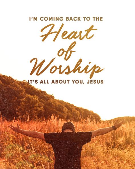 Heart Of Worship Quotes, Come Worship With Us, Heart Of Worship, Lyrics Images, Worship Lyrics, Worship Quotes, Christian Song Lyrics, Christian Shirts Designs, Praise And Worship Songs