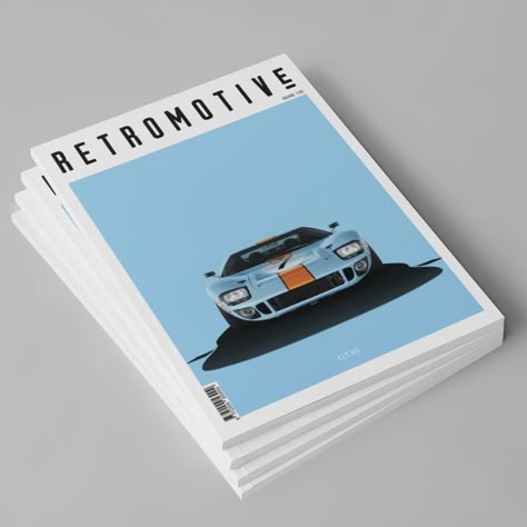 Retromotive Magazine - A Quarterly Coffee Table Magazine Magazine Cover Layout, Coffee Table Magazine, Magazine Layout Inspiration, Page Layout Design, Solar Car, Zine Design, Magazine Pictures, Vintage Poster Design, Prop Stylist