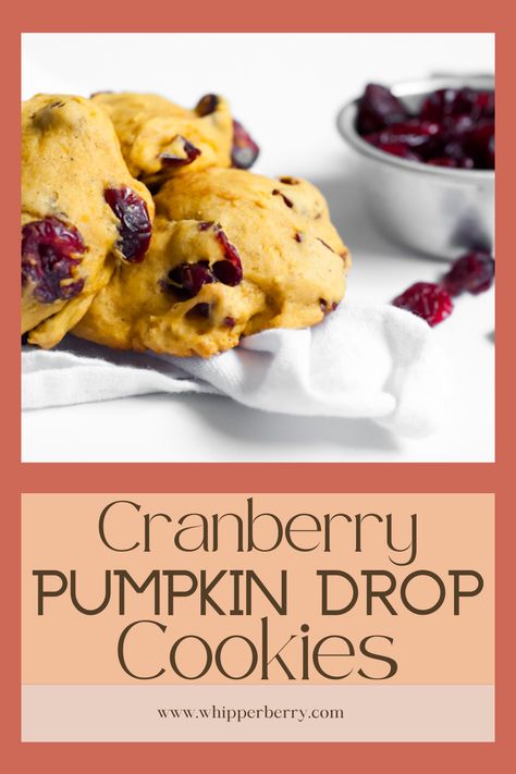 These delicious cookies are the perfect way to celebrate all things fall! From pumpkin spice to tart cranberries, these cookies will be a hit at any party. Plus, they're easy to make so you can focus on having fun! Pumpkin Cranberry Cookies, Cranberry Pumpkin Cookies, Pumpkin Drop Cookies, Pumpkin Seed Cookies, Desserts Fall, Freezer Cookies, Cranberry Pumpkin, Cranberry Cookies Recipes, Cookie Cups Recipe