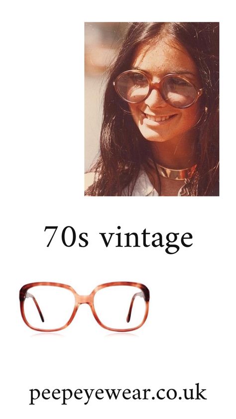 For #1970s #glasses - bold, #oversized, experimental styles were the order of the day. Find your #seventies style.., 60s Glasses, 1970s Glasses, 70s Glasses, Glasses Styles, 70s Sunglasses, Seventies Style, Sustainable Sunglasses, 1970s Hippie, Oversized Glasses