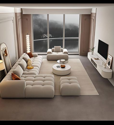 Contemporary Sofa Design, Hiasan Bilik Tidur, Corner Sofa Design, Modern Sofa Living Room, Modern Sofa Designs, Living Room Sofa Design, Furniture Design Living Room, Living Room Design Decor, Home Design Living Room