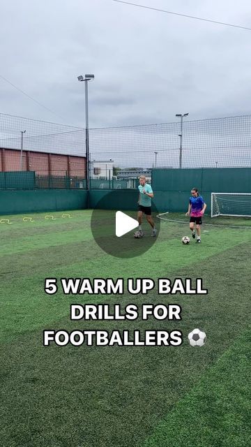 ⚽️ Football Fitness ⚽️ on Instagram: "⚽️5 WARM UP BALL DRILLS FOR FOOTBALLERS⚽️  Get those important touches in of the ball during your warm up with these drills 👍⚽️  Lots of touches of the ball using your right and left foot are going to be so important to your performance ⚽️  Give these a go during your next session ⚽️  #footballdrills #soccerfitness #ukfootball #footballacademy #socceracademy" Soccer Warm Up Drills, Football Training Drills, Football Fitness, Soccer Academy, Football Workouts, Training Football, Football Drills, Uk Football, Football Training