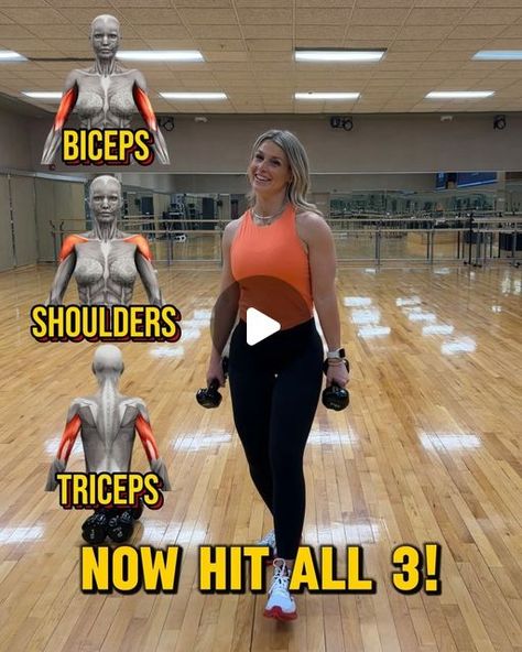 Arm Pyramid Workout, Arm Workout With Dumbbells For Women, Arms And Shoulders Workout At Home, Dumbell Arm Workout Women, Biceps Workout Women, Arms And Shoulders Workout, Back And Tricep Workout, Upper Body Workout At Gym, Arm And Shoulder Workout