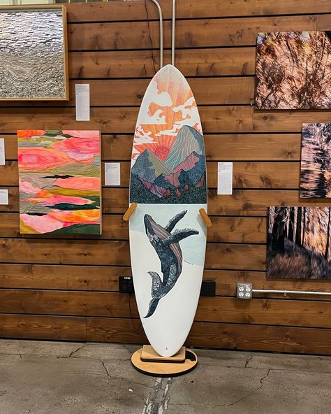 Spectacular 🎨 🧑‍🎨 @Christinekuoart _ Ready to elevate your inspiration and design game? Follow us for daily doses of creative inspiration and design ideas that will fuel your imagination 🔥🎨 #SurfPaints #designinspiration #creativity Montessori Games, Surfboard Art Design, Surfboard Painting, Snowboard Design, Aspen Art, Skateboard Deck Art, Surfboard Decor, Beach Art Painting, Animal Portraits Art