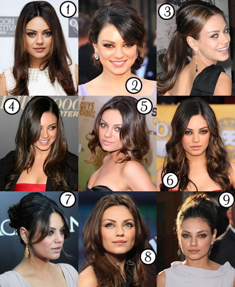 Love Mila Kunis's hairstyle Mila Kunis Makeup, Mila Kunis Hair, Bad Makeup, Makeup And Beauty Blog, Mila Kunis, Dope Hairstyles, Celebrity Makeup, Makeup Reviews, Wedding Hair And Makeup