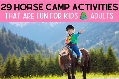 Fun Horse Riding Games, Pony Club Activities, Horse Activities For Kids, Horse Camp Activities, Healing Steps, Horse Activities, Horse Projects, Horse Jumping Exercises, Mules Animal