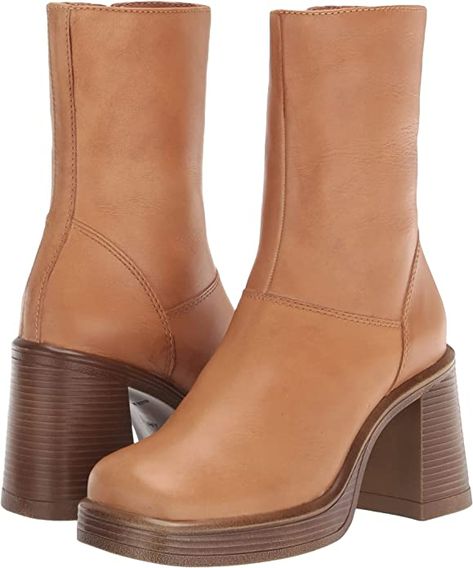 Steve Madden Fantsie Boots, Amazon Boots, Update Wardrobe, Tan Leather Boots, Tan Ankle Boots, Release Party, Steve Madden Boots, Fall Inspiration, Tan Boots