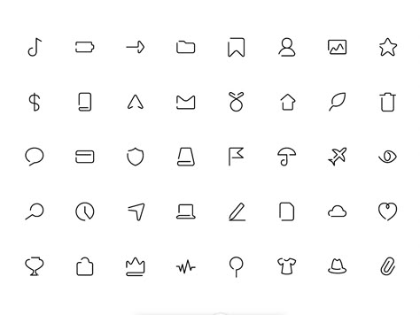 Complete Overview - One Line Icon Sets by Alex Martynov Modern Icon Design, Eyewear Branding, Minimalistic Icons, Web Design Basics, One Line Icons, Payment Icon, Icon Minimal, Corporate Icons, Bank Icon