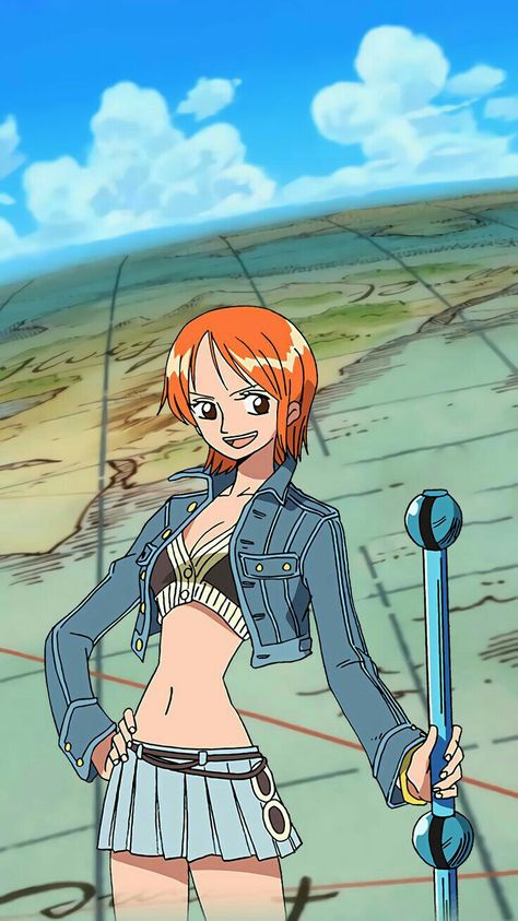 Nami Pre Time Skip Outfits, One Piece Anime Nami Outfits, Nami Outfits Style One Piece, Nami Cosplay One Piece, Nami Outfits, Female Anime Characters, Nami Cosplay, One Piece Bounties, Straw Hat Pirates