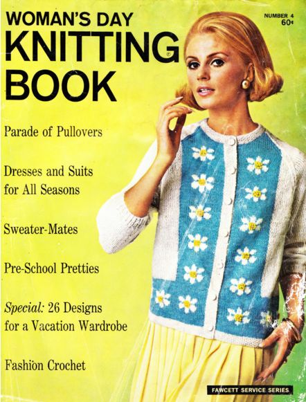 Free 1960's Knitting Pattern Posy-Paneled Cardigan Historical Clothing Patterns, Vintage Knitwear, Modern Knitting, Free Knitting Patterns, Vintage Knitting Patterns, Knitting Books, Wardrobe Style, Historical Clothing, Vintage Knitting