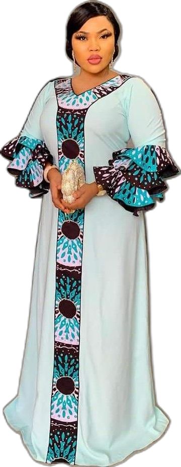 Ankara Kaftan Styles, Kaftan Styles, Long African Dresses, African Fashion Skirts, African Dresses Modern, African Wear Dresses, Afrikaanse Mode, African Maxi Dresses, Ankara Dresses