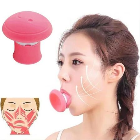 Useful Face Lifting Tool: the face trainer will exercise your facial muscles, which will help make your face skin look tighter by changing facial tension and relaxation to some extent, adding to your confidence and beauty Comfortable to Use: the jaw trainer is mainly made of quality silicone material, soft and skin friendly, no bad smell, not easy to break, offering you a comfortable using experience; Please wash them before use Widely Applicable: the facial mouth slimmer is suitable for most oc Masseter Muscle, V Face, Face Firming, Baby Fat, Nasolabial Folds, Face Facial, Facial Muscles, Fat Removal, Loose Skin