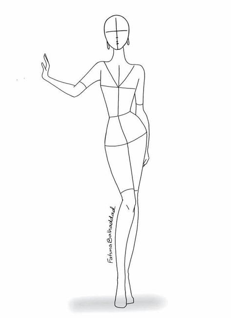 Illustration Poses Women, Illustration Poses, Fashion Illustration Template, Fashion Model Drawing, Croquis Fashion, Fashion Illustration Poses, Fashion Model Sketch, Fashion Design Drawing, Illustration Tutorial