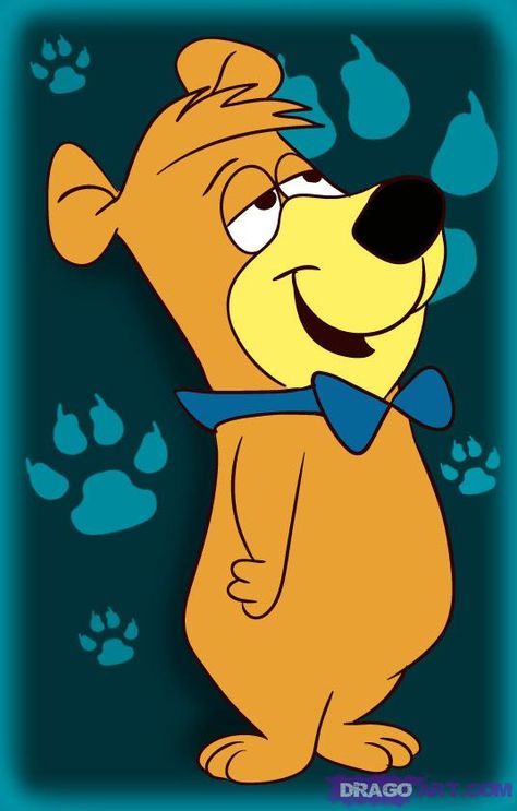 Boo Cartoon, Old Cartoon Characters, Hanna Barbera Cartoons, Old School Cartoons, School Cartoon, Disney Cartoon Characters, Yogi Bear, Looney Tunes Cartoons, Bear Photos