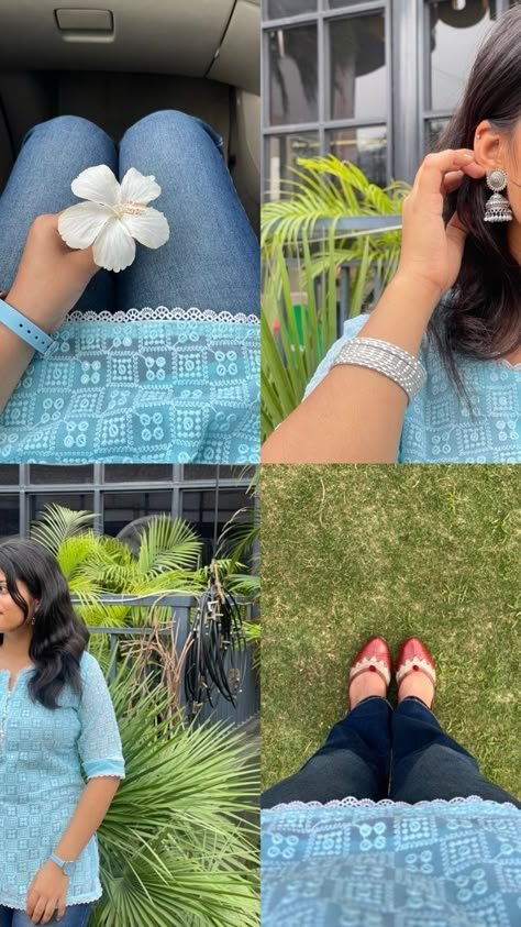 Insta Story Ideas For Traditional Look, Desi Aesthetic Ig Story Layout, Kurti Layout Ideas, Desi Layout Ideas, Kurti Layout Instagram, Layout Picture Instagram, Traditional Layout Story Instagram, Aesthetic Traditional Pics, Poses In Kurti For Instagram