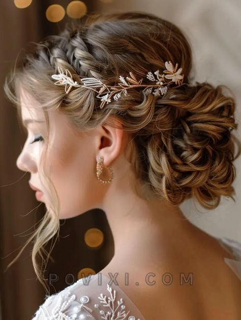 31 Stunning Ideas for Low Bun with Bangs Hairstyles: From Curly and Messy to Formal Wedding Hair Low Messy Side Bun Wedding Hair, Messy Side Bun Wedding, Low Messy Side Bun, Low Bun With Curls, Bun With Bangs Hairstyles, Low Bun With Bangs, Formal Wedding Hair, Side Bun Wedding, Bun With Bangs