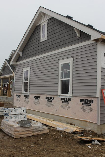 Exterior House Siding, Gray House Exterior, Siding Options, Progress Photos, Exterior House Color, Home Exterior Makeover, Cottage Exterior, Grey Houses, Exterior Paint Colors For House