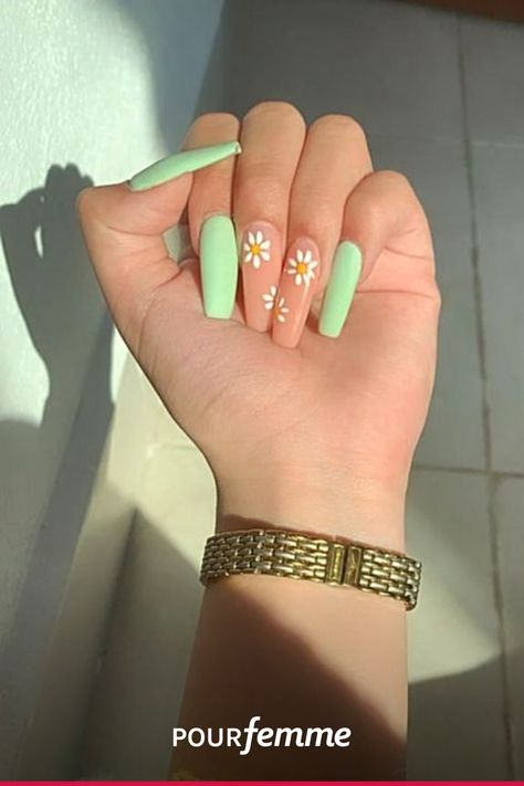 Acrylic Nails Yellow, Cow Nails, Broken Nails, Edgy Nails, Acrylic Nails Coffin Short, Summer Acrylic Nails, Pastel Nails, Dream Nails, Pretty Acrylic Nails