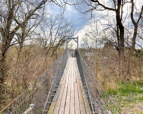 Journal Moodboard, Pawhuska Oklahoma, Swinging Bridge, Travel Oklahoma, On The Road Again, Swing Set, Where The Heart Is, Road Trips, Day Trips