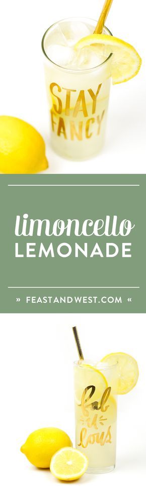 Love lemon? Sip on an ice-cold glass of Limoncello Lemonade. Pair fresh, homemade lemonade with zesty Italian limoncello for an ultra sweet-tart sipper you can serve anywhere from summer cookouts to baby showers. (via feastandwest.com) Limoncello Lemonade, Italian Limoncello, Poke Cake Lemon, Homemade Liquor, Summertime Drinks, Poke Cakes, Summer Cookouts, Homemade Lemonade, Sweet Tart