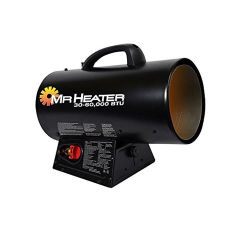 Mr Heater MH60QFAV 60000 BTU Portable Propane Forced Air Heater *** Click for more Special Deals #Decor#HomeDecor#DecorIdeas#HomeDecorations Shop Heater, Tent Heater, Propane Heater, Radiant Heaters, Space Heaters, Cool Tents, Safety Valve, Work Site, Saved Pins