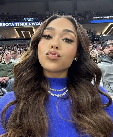 Jordyn Woods Hair, Jordyn Woods Makeup, Jordyn Woods Instagram, Jordie Woods, Jordyn Woods Style, Jodie Woods, Life Of Kylie, Flawless Face Makeup, Jordan Woods