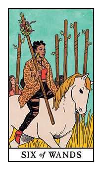 Modern Witch Tarot Deck, Six Of Wands, Modern Witch Tarot, Page Of Pentacles, Witches Tarot Deck, Modern Day Witch, Tarot Horoscope, Wands Tarot, Witch Tarot