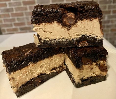 Brownie & Coffee Ice Cream Sandwiches | TheCompanySheKeeps Brownie Ice Cream Sandwiches, Brown Bread Ice Cream, Brownie And Ice Cream, S’mores Ice Cream Sandwiches, Chocolate Cookie Ice Cream Sandwich, Pasta Pie, Pumpkin Salad, Homemade English Muffins, Dark Chocolate Brownies