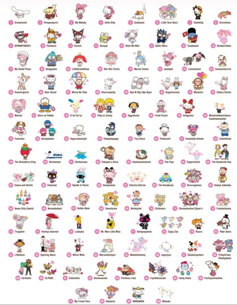 All Hello Kitty Characters, 2000s Toys Nostalgia, Rainbow Wallpaper Backgrounds, Your Name Wallpaper, Crafts To Do When Your Bored, Hello Kitty Merchandise, Blue Moon Photography, Paw Patrol Coloring, Hello Kitty Crafts