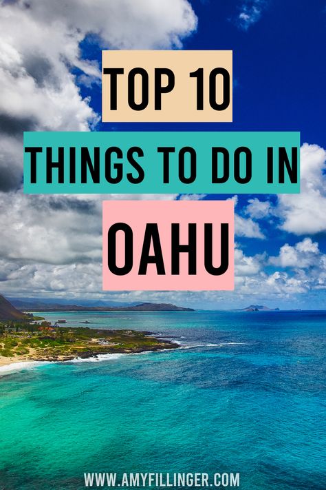 Here are the 10 best things to do on Oahu. If you're planning a Hawaii vacation and staying in Oahu, check out the best things to do on Oahu, best things to do on the North Shore, best things to do in Waikiki and more #oahu #hawaiivacation #thingstodoinoahu #waikiki Oahu Must See Things To Do, North Shore Hawaii Oahu, Things To Do In Waikiki, Things To Do On Oahu, Best Hawaiian Island, Things To Do In Oahu, Honolulu Zoo, Hawaii Packing, Uss Arizona Memorial