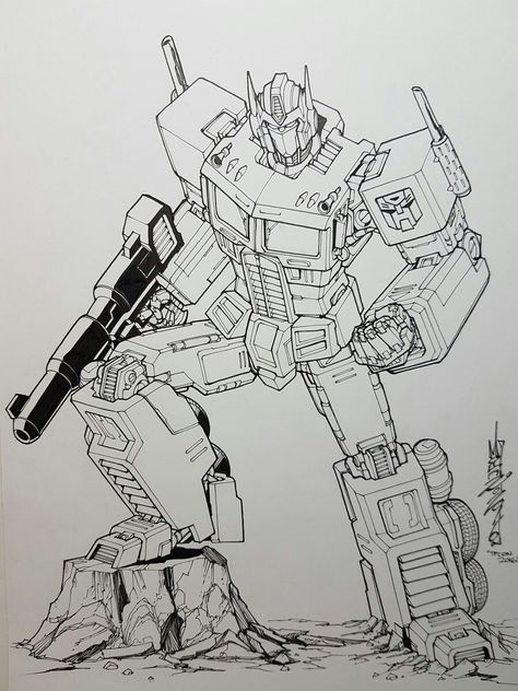 Optimus Prime Bumblebee Transformers Drawing, Transformers Wallpaper Optimus Prime Art, Transformers Optimus Prime Drawing, Transformers Drawing Optimus Prime, Transformers Art Drawing, How To Draw Optimus Prime, Optimus Prime Truck Drawing, Optimus Prime Tattoo, Optimus Prime Comic