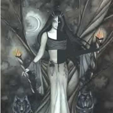 Hecate Goddess, Symbole Viking, Illustration Fantasy, Oh My Goddess, Greek Gods And Goddesses, Ange Demon, Greek And Roman Mythology, Hades And Persephone, Roman Mythology