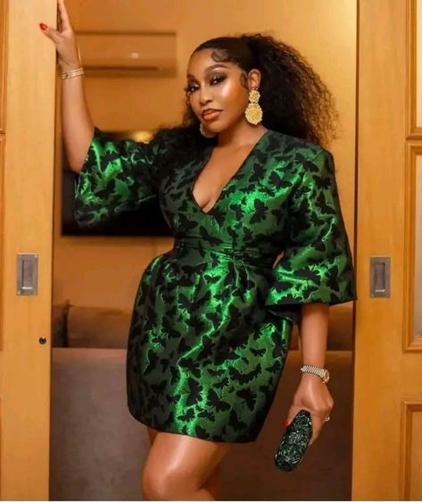 Business Dresses Classy, Rita Dominic, Classy Jumpsuit Outfits, Classy Jumpsuit, African Print Dress Ankara, Chic Dress Classy, Mode Kimono, African Print Dress, Fashion Project