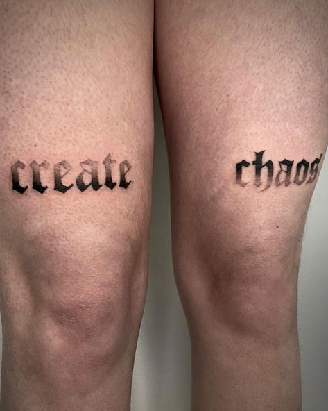 Chaos Order Tattoo, Chaos Tattoo Ideas, Chaos Tattoo, February 8, Artist On Instagram, Tattoo Artist, Triangle Tattoo, Tattoo Artists, Tattoo Quotes