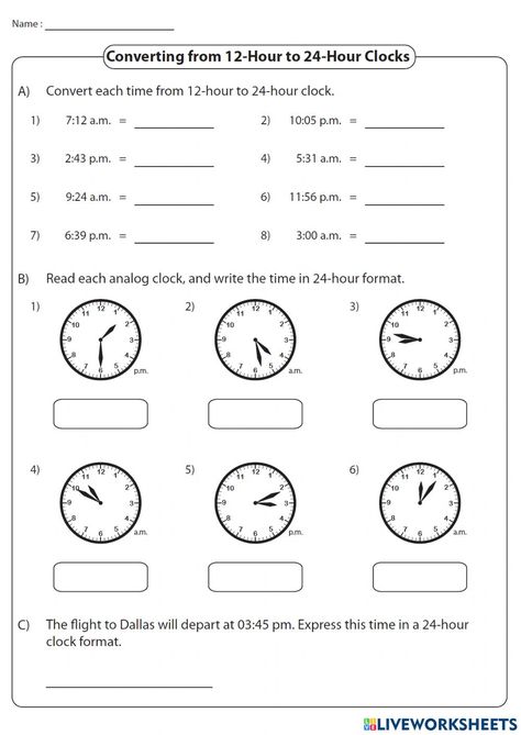 Hr Diagram, Clock Worksheets, Plane Figures, Place Value With Decimals, Subtracting Decimals, Time To The Hour, 24 Hour Clock, Mathematics Worksheets, Math Interactive