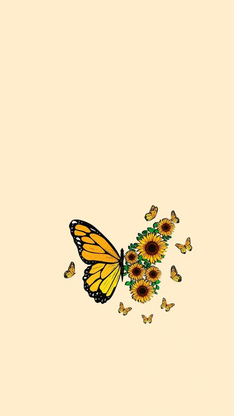 Sunflower Iphone Wallpaper, Iphone Wallpaper Yellow, Cute Summer Wallpapers, Floral Wallpaper Iphone, Sunflower Wallpaper, Cute Simple Wallpapers, Phone Wallpaper Patterns, Dark Wallpaper Iphone, Cute Patterns Wallpaper