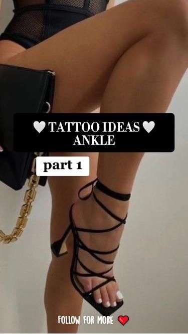 Super hot ankle tattoo ideas for female #tattooideas #tattoo #creativetattoos #minitats #patchworktattooideas #meaningfultattoos #tattooideasfemale #uniquetattoos Delicate Butterfly Tattoo, Tattoo Ideas For Female, Baddie Tattoo Ideas, Tattoo Ideas For Females, Ankle Tattoo Ideas, Cute Ankle Tattoos, Flower Tattoo Meanings, Patchwork Tattoo, Clever Tattoos