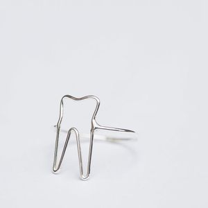 Axel's Tooth • Caroline Hjerpe • Tictail $65.00 Caroline Hjerpe, Odd Fashion, Tooth Ring, Knuckle Tattoos, Wedding Engagement Rings, Silver Gold Jewelry, Jewellery Designer, Gold Piece, Handmade With Love