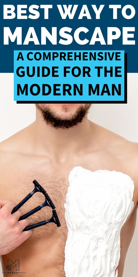 Find out how to manscape your body hair. Modern men tips for grooming. Learn how to manscape your body. Men’s Grooming, Men Grooming Tips, Male Grooming Body, Manscaping Tips, Men Grooming Products, Mens Grooming Products, Natural Hair Removal Remedies, Hair Removal Spray, Hair Removal For Men