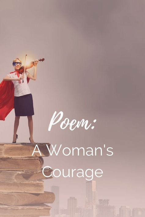 A woman who appears to be weak is not necessarily so. Her bravery is innate, and it comes to the fore when it is required. So, here’s a poem about a woman’s courage. Poems About Strong Women, Poems About Strength, A Poem, Strong Women, New Beginnings, A Woman, Bible, Things To Come