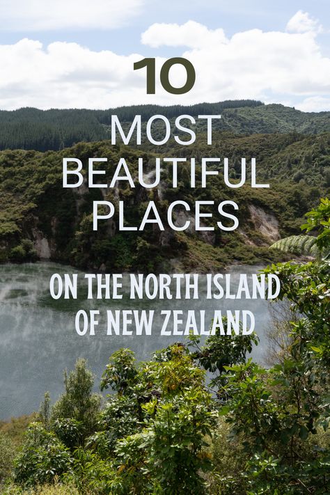 The North Island of New Zealand is a fascinating island with stunning coastline and beaches, unique geothermal features, temperate rainforests, active volcanoes, Maori cultural experiences, and so much more. To help you decide which places to visit, we curated a list of the top 10 most beautiful places on New Zealand’s North Island. Where will you go first? Northland New Zealand, Traveling To New Zealand, New Zealand Travel Photography, Things To Do In New Zealand North Island, New Zealand Travel Beautiful Places, New Zealand Travel North Island, New Zealand Summer, New Zealand Style, New Zealand North Island Itinerary