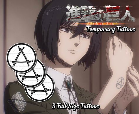 Excited to share the latest addition to my #etsy shop: Attack on Titan - Mikasa Ackerman clan Temporary Tattoo - set of 3 https://etsy.me/3gZXWXC #tattoo #temporarytattoo #cosplay #mikasaackerman #attackontitan #erenyeager #ackermanclan #shogunclan #shingekinokyojin Mikasa Tattoo, Ackerman Clan, Clan Tattoo, Country To Visit, Attack On Titan Tattoo, Family Symbol, Tattoo Temporary, Hand Symbols, Red Ink Tattoos