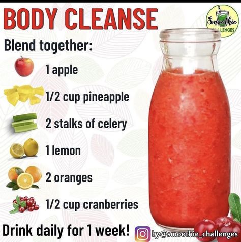 Simple Healthy Smoothie Recipes, Healthy Juicer Recipes, Detox Smoothies, Healthy Juice Drinks, Juice Cleanse Recipes, Fruit Smoothie Recipes Healthy, Juice Smoothies Recipes, Smoothie Recipes Healthy Breakfast, Drink Recipes Nonalcoholic