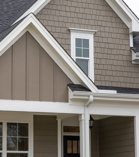 Fiber Cement Shakes & Shingles | Allura USA Shaker Shingles On Front Of House, Hardie Board Shaker Shingles, Shake Shingles Exterior, Clay Siding House Exterior Colors, Shaker Siding Exterior, Timber Exterior, Small Lake Houses, Exterior House Siding, Shake Shingle