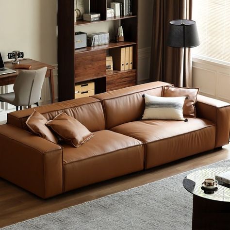 Brown sofa design