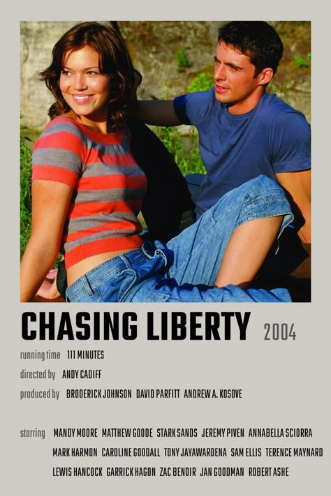 Chasing Liberty, Annabella Sciorra, Movies To Watch Teenagers, Matthew Goode, Wedding Movies, Movie Poster Wall, Chick Flicks, Mandy Moore, Movie Gifs